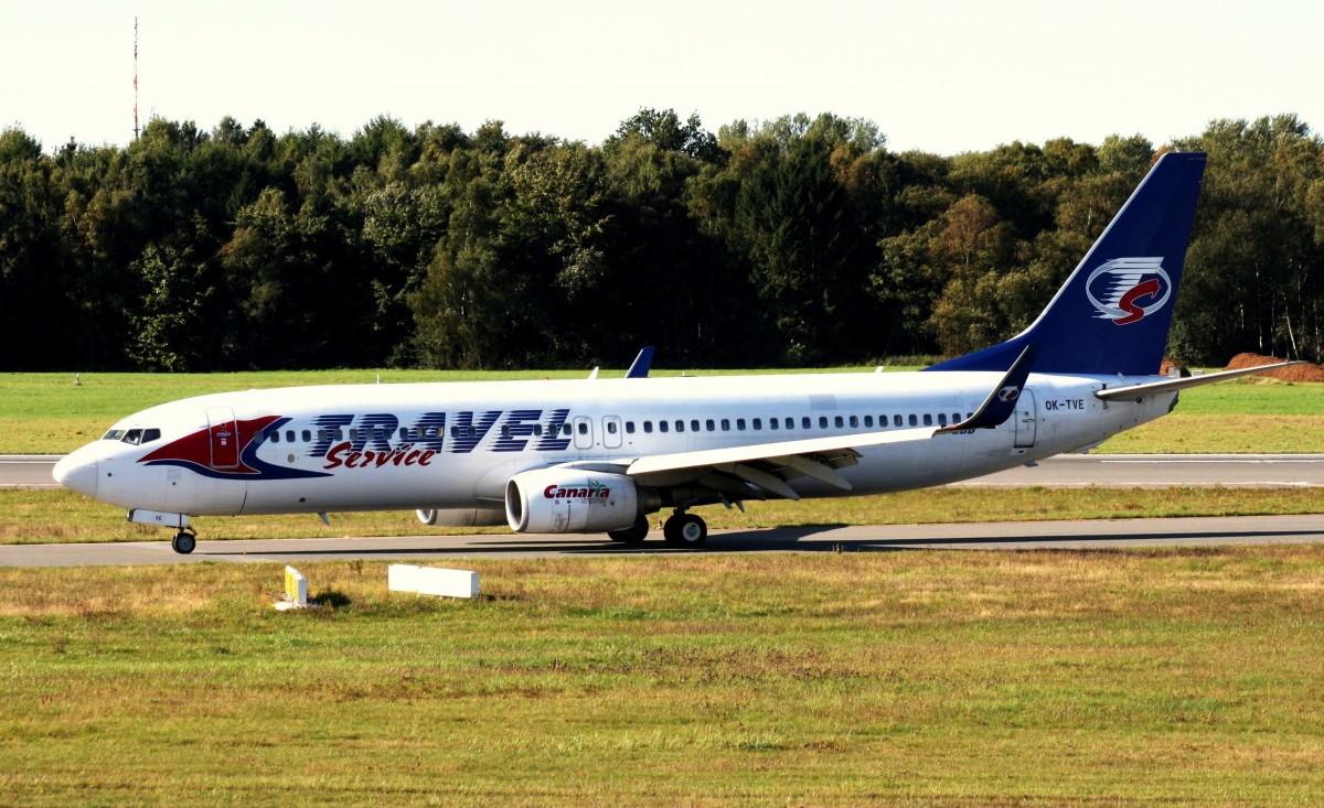 Travel Service,OK-TVE,(c/n30294),Boeing 737-86Q(WL),29.09.2013,HAM-EDDH,Hamburg,Germany