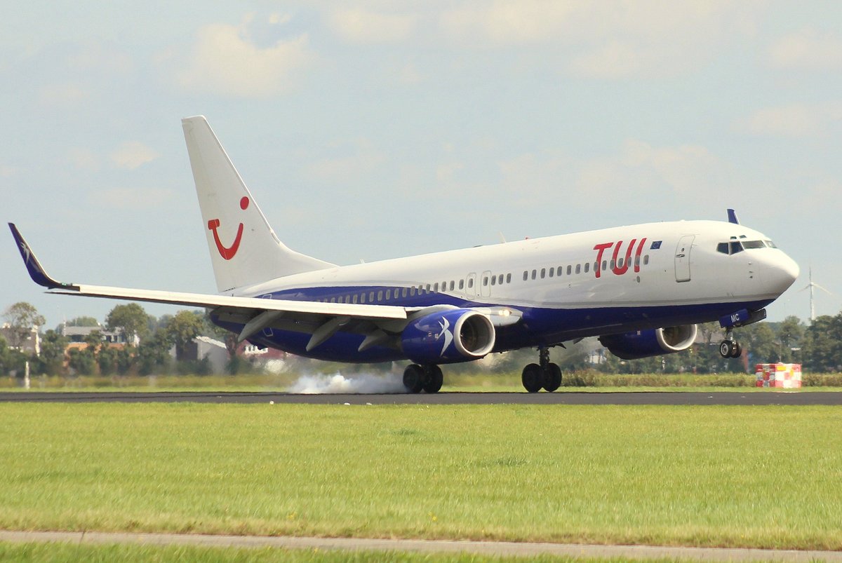 TUI Airlines Nederland, YR-BMC, (c/n 28822), Boeing 737-85F (WL), 03.09.2016, AMS-EHAM, Amsterdam-Schiphol, Niederlande 