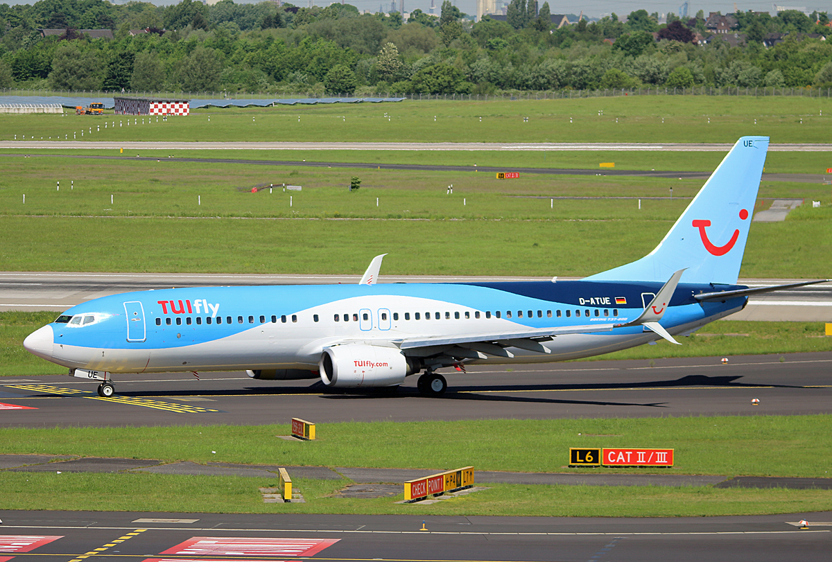 Tuifly, Boeing B 737-8K5, D-ATUE, DUS, 17.05.2017