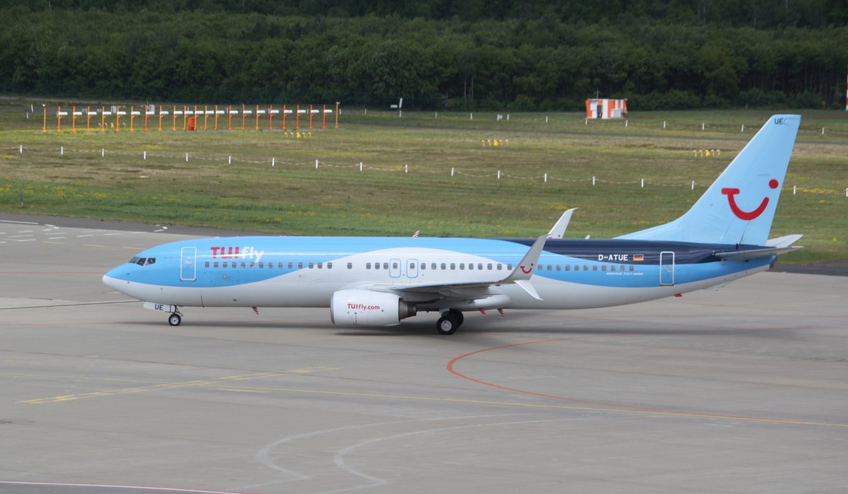 TUIfly, D-ATUE, Boeing 737-800, CGN/EDDK, Köln-Bonn, aus Las Palmas (LPA) kommend, 15.05.2016