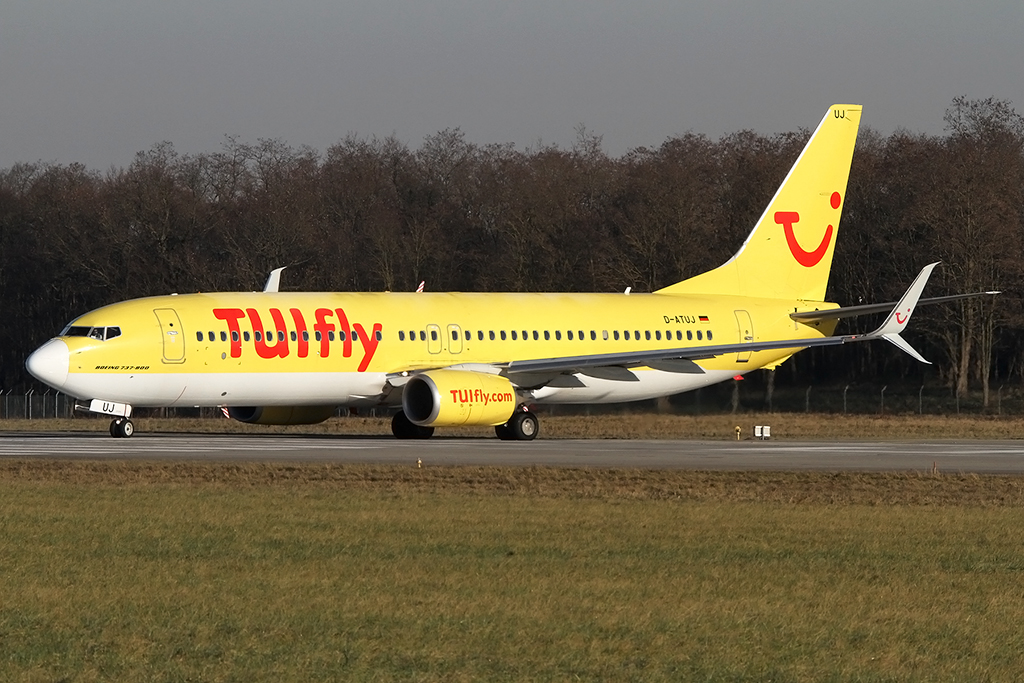 TUIfly, D-ATUJ, Boeing, B737-8K5, 06.01.2015, BSL, Basel, Switzerland




