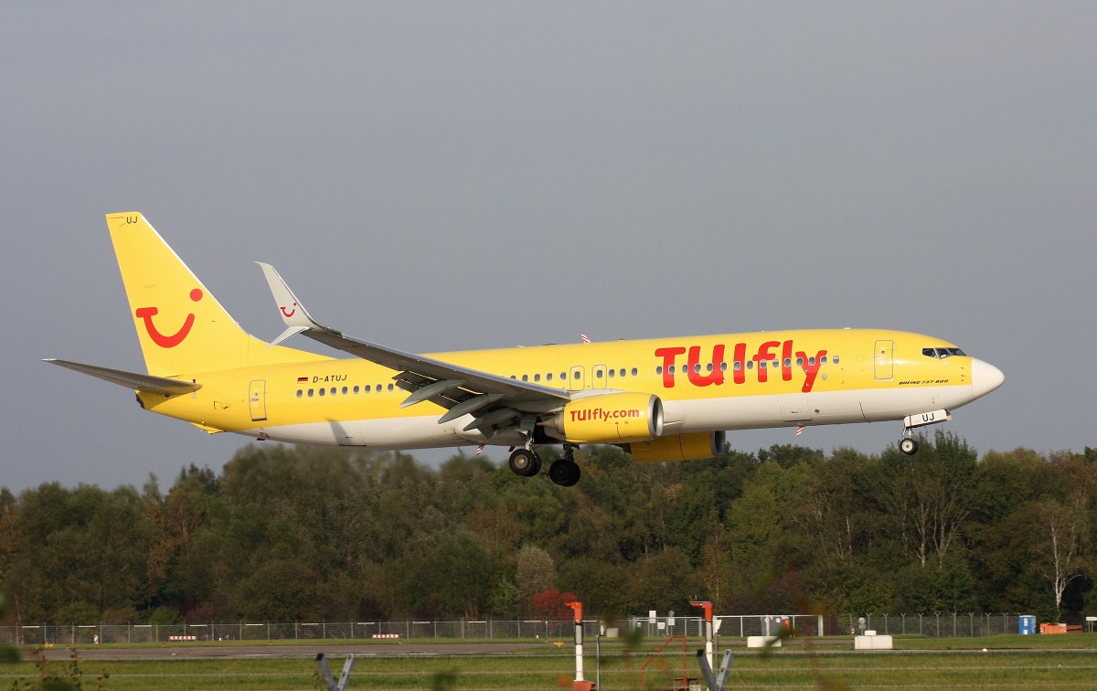 TUIfly,D-ATUJ,(c/n 39923),Boeing 737-8K5(WL),05.10.2014,HAM-EDDH,hamburg,Germany