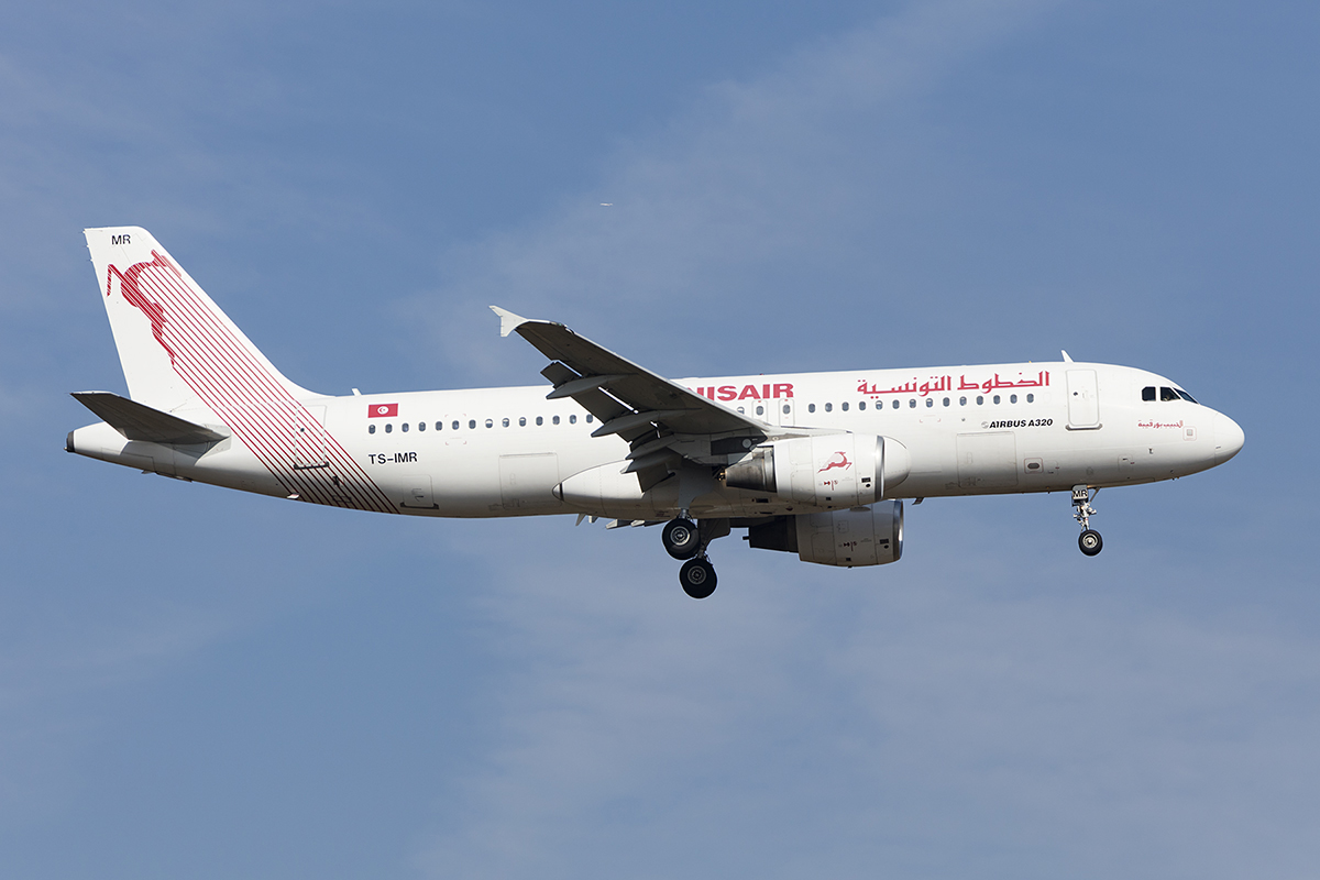 Tunisair, TS-IMR, Airbus, A320-214, 24.03.2018, FRA, Frankfurt, Germany 


