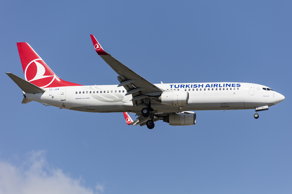 Turkish Airlines, TC-JGM, Boeing, B737-8F2, 20.09.2015, BCN, Barcelona, Spain 




