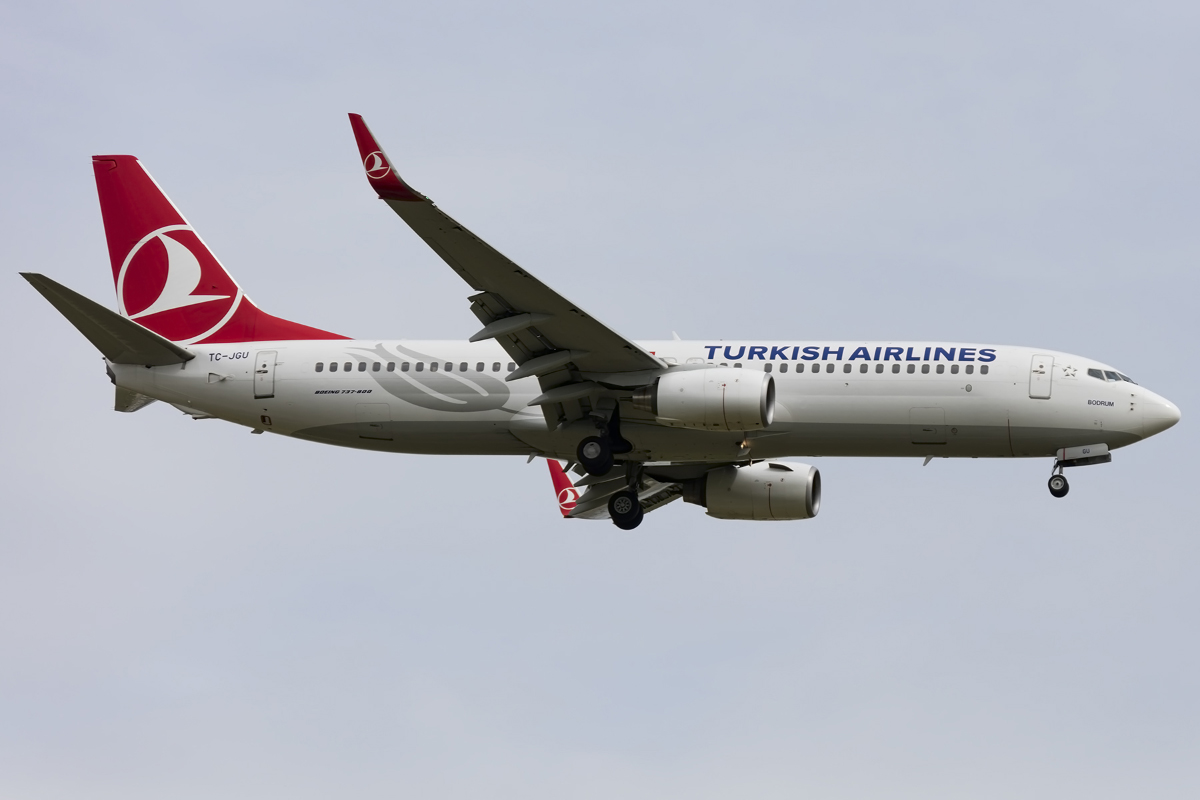 Turkish Airlines, TC-JGU, Boeing, B737-8F2, 07.05.2016, CDG, Paris, France 



