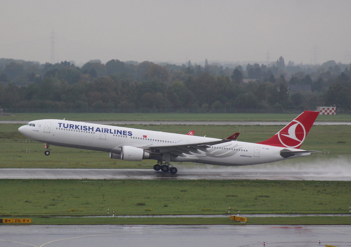Turkish Airlines, TC-JOM, MSN 1499, Airbus A 330-302,30.09.2017, DUS-EDDL, Düsseldorf, Germany (Name: Efes Ephesos) 