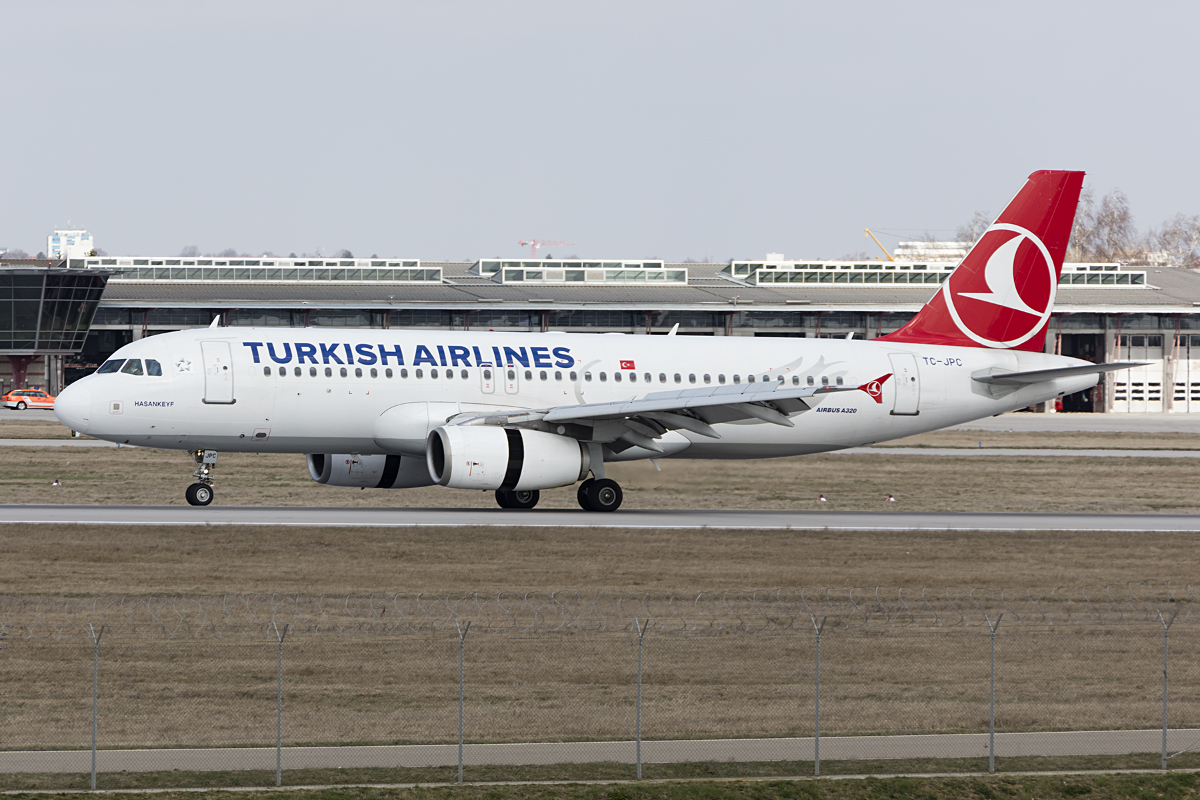Turkish Airlines, TC-JPC, Airbus, A320-232, 17.03.2017, STR, Stuttgart, Germany 



