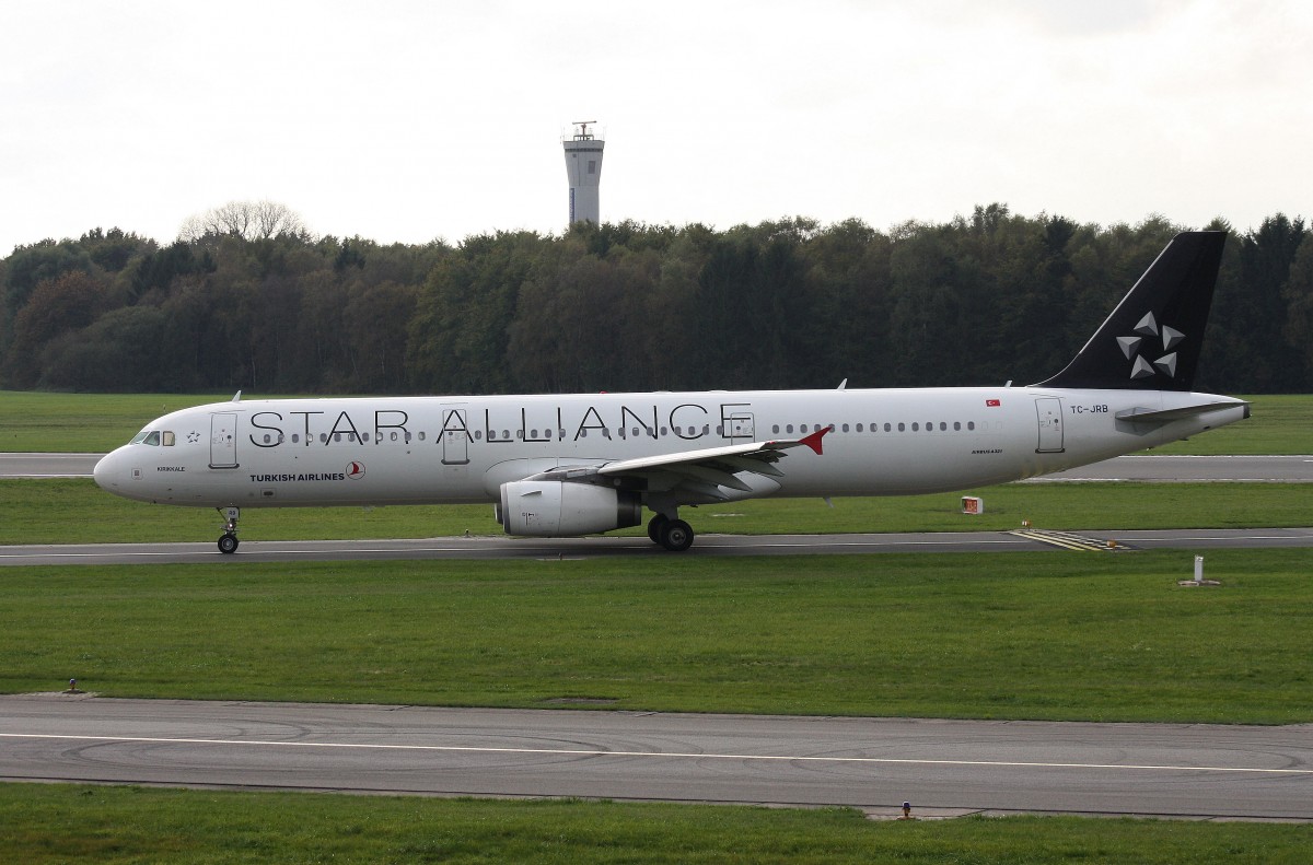 Turkish Airlines, TC-JRB,(c/n 2868),Airbus A 321-231, 24.10.2014, HAM-EDDH, Hamburg, Germany (livery:STAR ALLIANCE) 