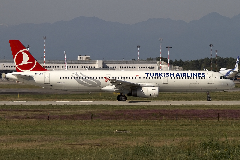 Turkish Airlines, TC-JSH, Airbus, A321-231, 14.09.2013, MXP, Mailand, Italy




