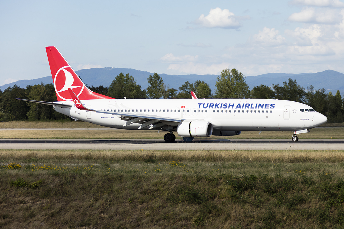 Turkish Airlines, TC-JVV, Boeing, B737-8F2, 17.07.2017, BSL, Basel, Switzerland


