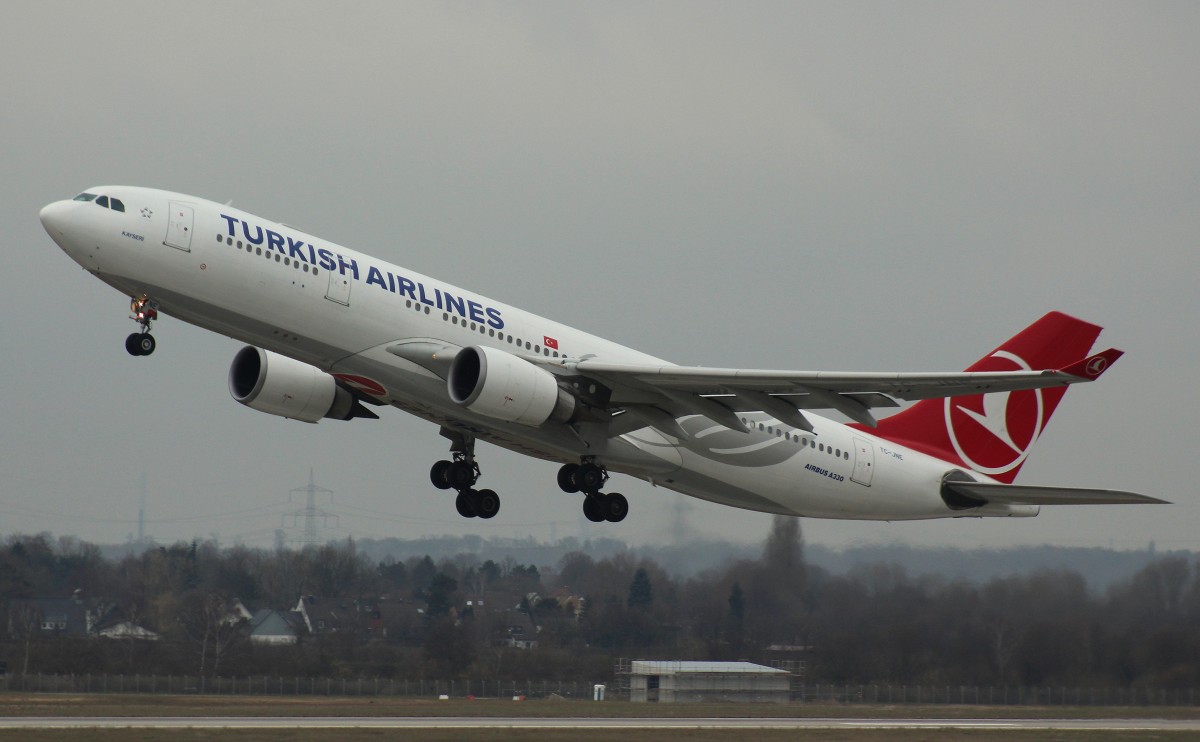Turkish Airlines,TC-JNE,(c/n 774),Airbus A330-203,19.03.2016,DUS-EDDL,Düsseldorf,Germany(Name: Kayseri)