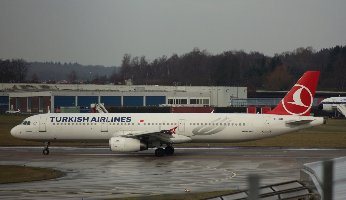 Turkish Airlines,TC-JRD,(c/n 3015),Airbus A321-231,24.01.2016,HAM-EDDH,Hamburg,Germany(Taufname:Balikesir)