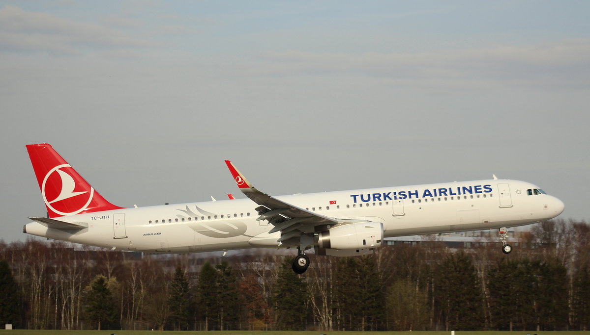 Turkish Airlines,TC-JTH,(c/n 6927),Airbus A321-231(SL),03.04.2016,HAM-EDDH,Hamburg,Germany(Delivery date: 17.03.2016)