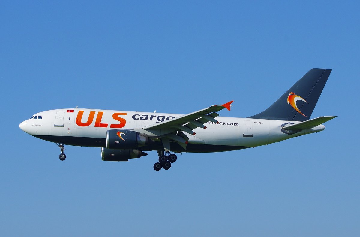 ULS-Cargo Airbus A310-300F, TC-VEL, 04.09.2019 Zürich-Kloten
