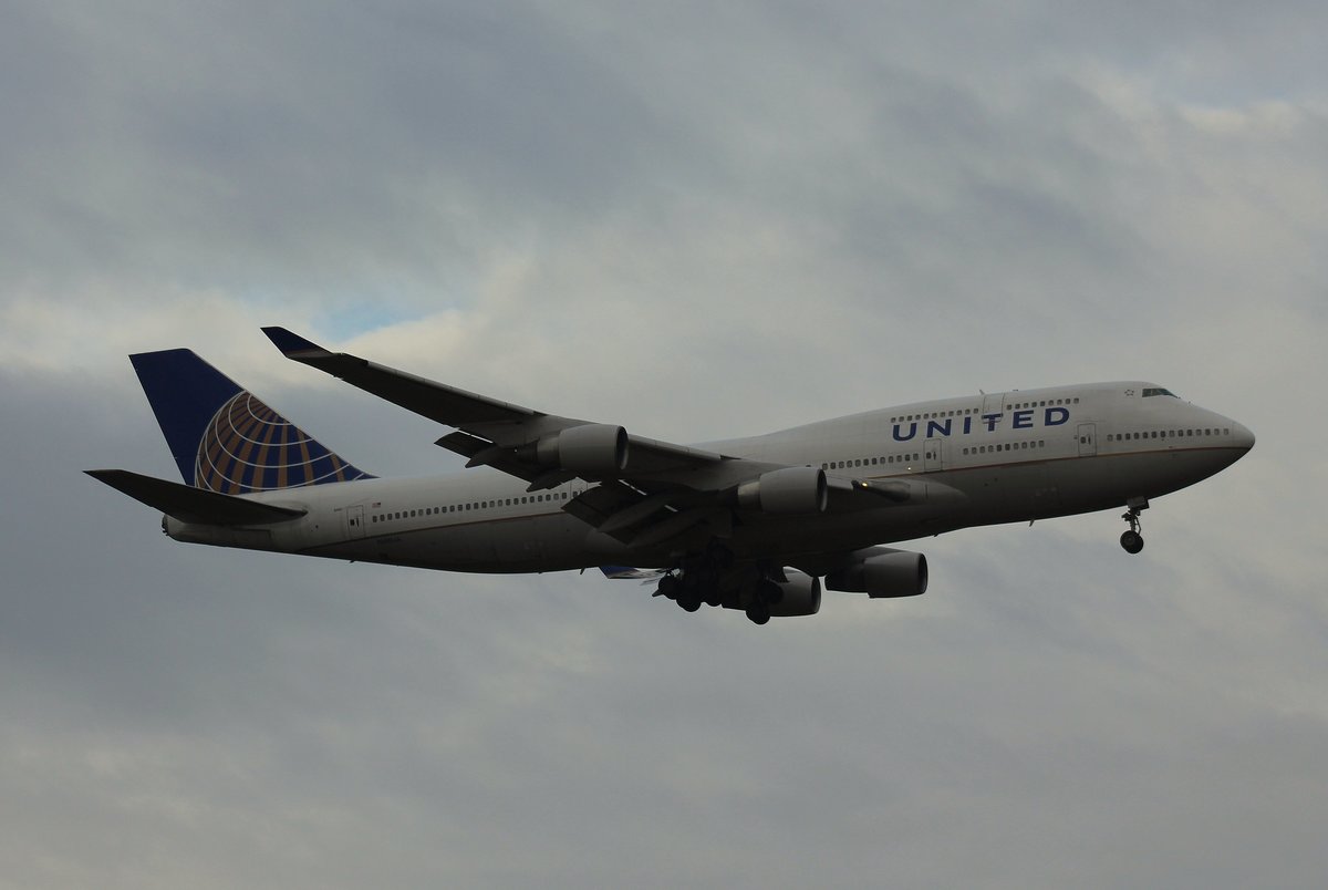 United Airlines, N180UA,(25224),Boeing 747-422,09.10.2016, FRA-EDDF, Frankfurt, Germany 