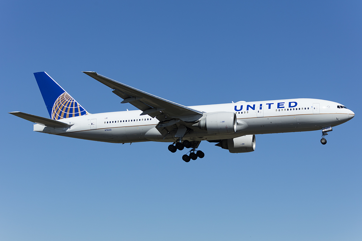 United Airlines, N76010, Boeing, B777-224-ER, 19.04.2019, FRA, Frankfurt, Germany 



