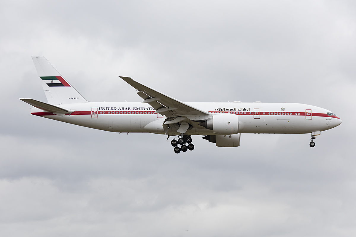 United Arab Emirates, A6-ALN, Boeing, B777-2AN-ER, 23.01.2018, ZRH, Zürich, Switzerland 


