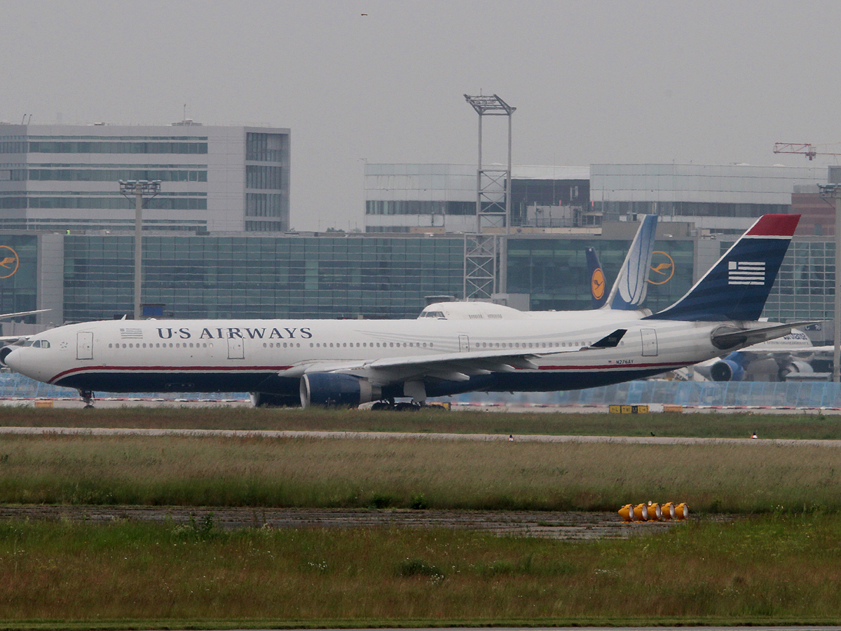 US Airways A 330-243 N276AY am 11,06,2013 auf dem Flughafen Frankfurt