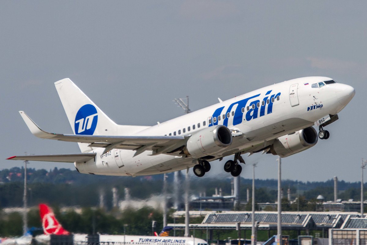 UTair Aviation (UT-UTA), VP-BVZ, Boeing, 737-524 wl, 22.08.2017, MUC-EDDM, München, Germany 