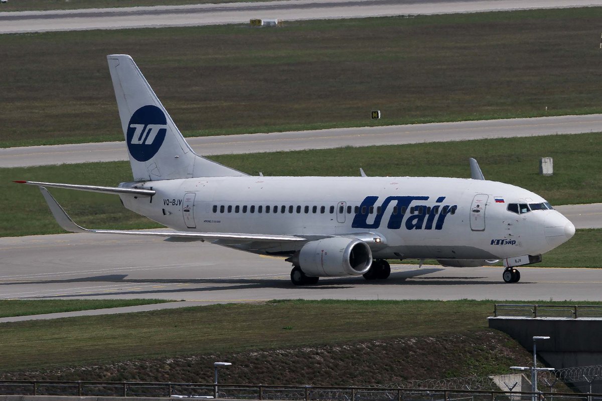 UTair Aviation, VQ-BJV, Boeing, 737-524 wl, MUC-EDDM, München, 05.09.2018, Germany