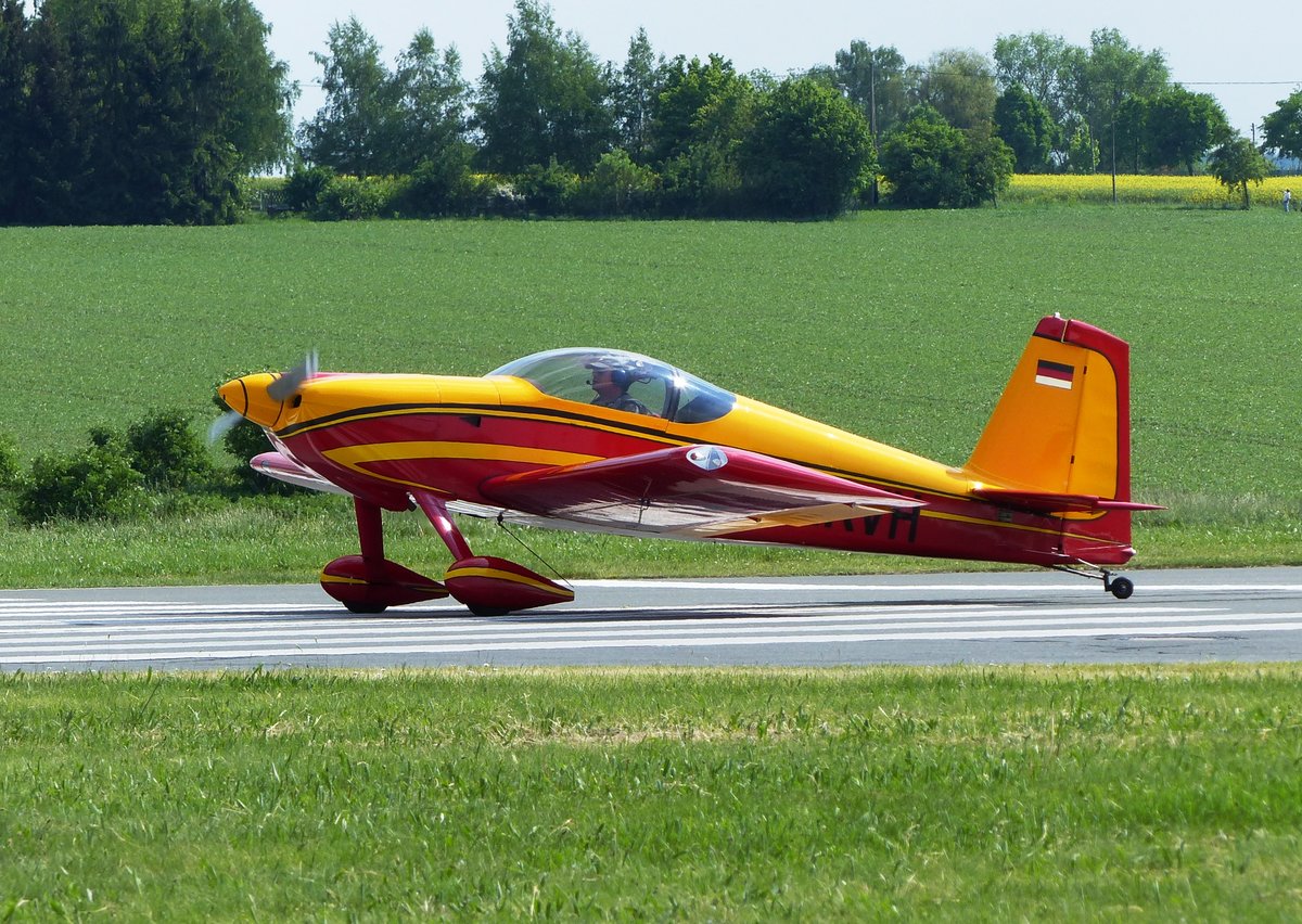 Vans RV-7, D-ERVH, Flugplatz Gera (EDAJ), 21.5.2017