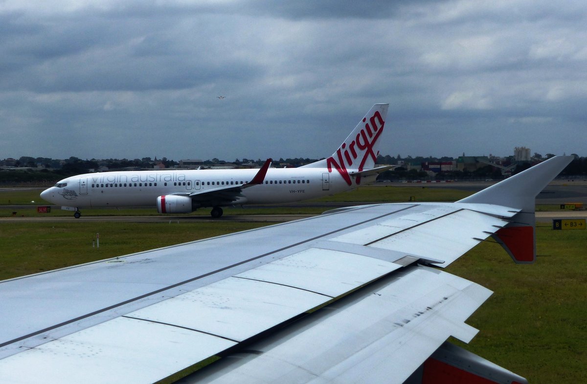 VH-JFE, Boeing 737-81D, Virgin Australia, Sydney Airport (SYD), 4.1.2018