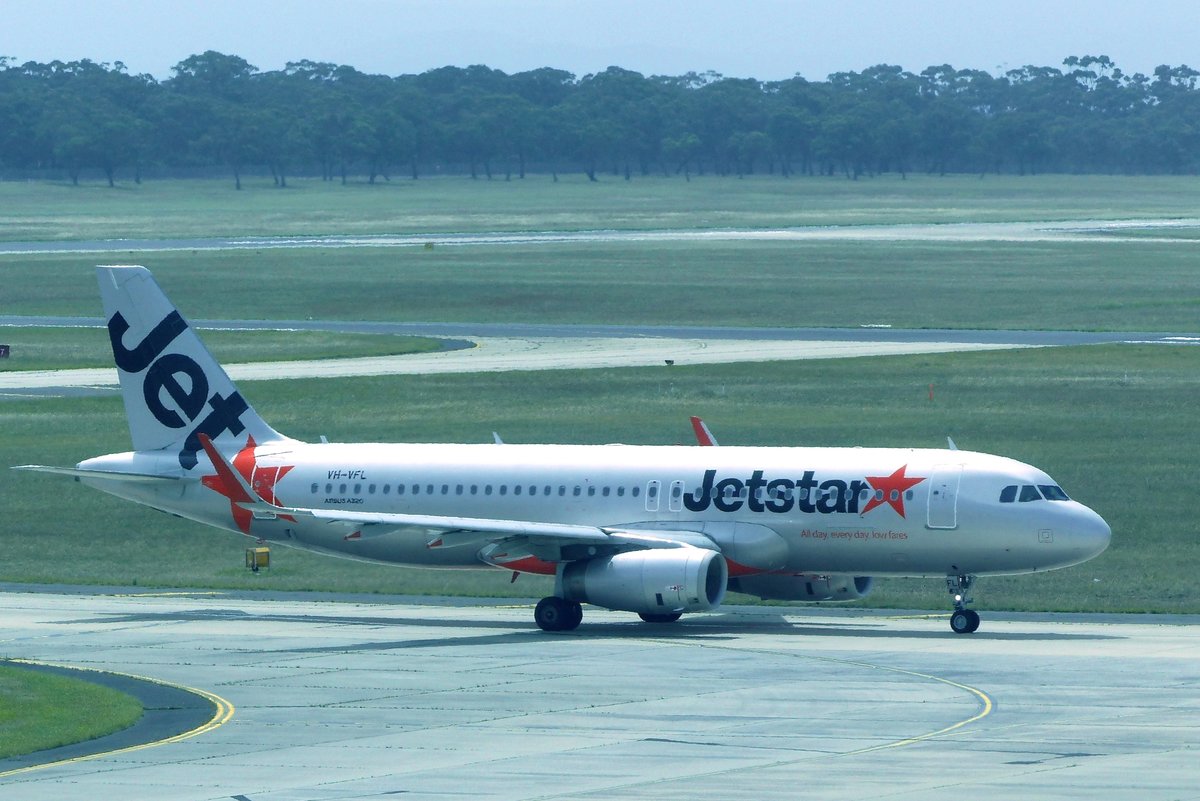 VH-VFL, Airbus A 320-232, Jetstar, Melbourne Airport (MEL), 20.1.2018