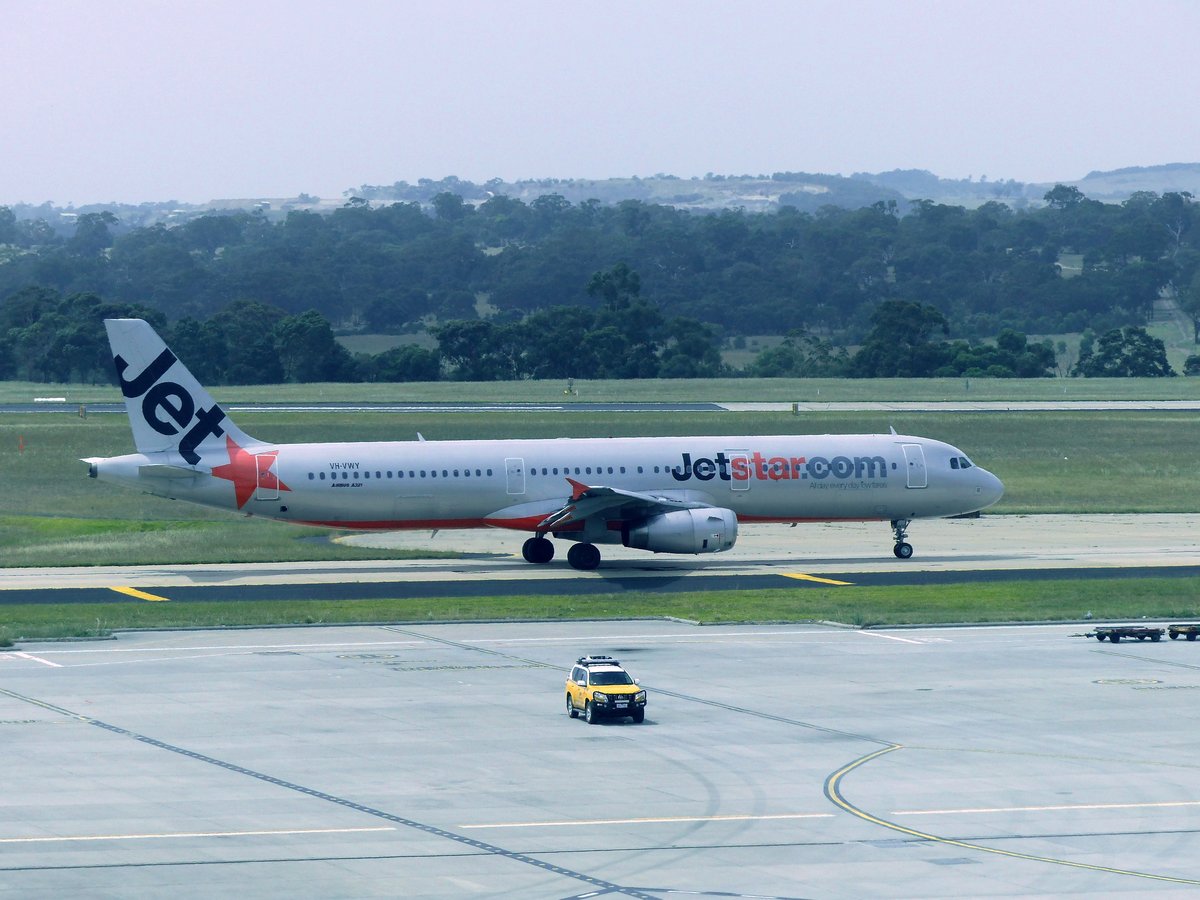 VH-VWY, Airbus A 321-231, Jetstar Airways, Melbourne Airport (MEL), 20.1.2018