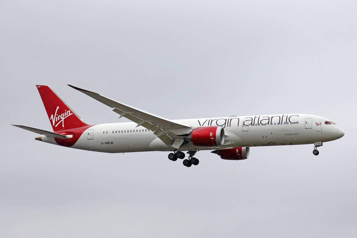 Virgin Atlantic Airways, G-VNEW, Boeing 787-9, 01.Juli 2016, LHR London Heathrow, United Kingdom.