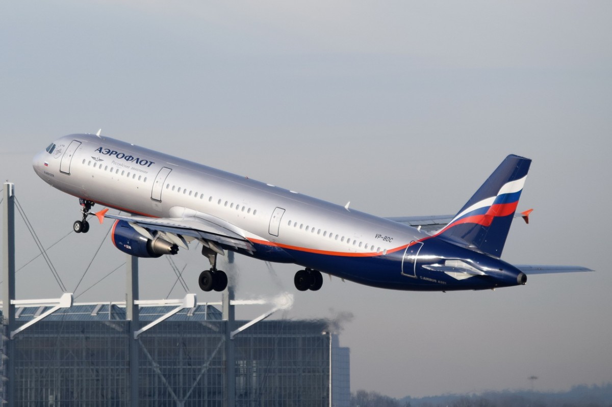VP-BDC Aeroflot - Russian Airlines Airbus A321-211  gestartet am 11.12.2015 in München