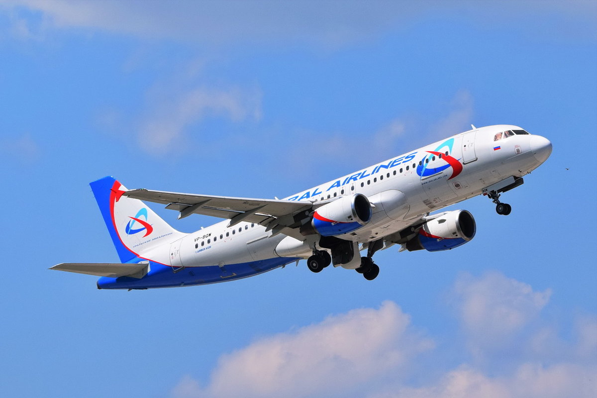 VP-BQW Ural Airlines Airbus A320-214  , MUC , 21.05.2018