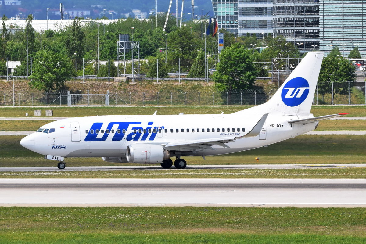 VP-BXY UTair Aviation Boeing 737-524(WL)  , MUC , 10.05.2018