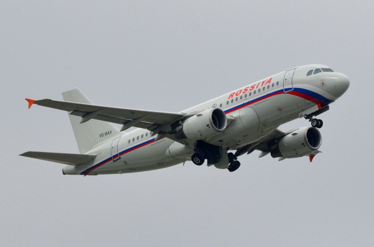 VQ-BAV Rossiya - Russian Airlines Airbus A319-111   in München gestartet am 10.09.2015