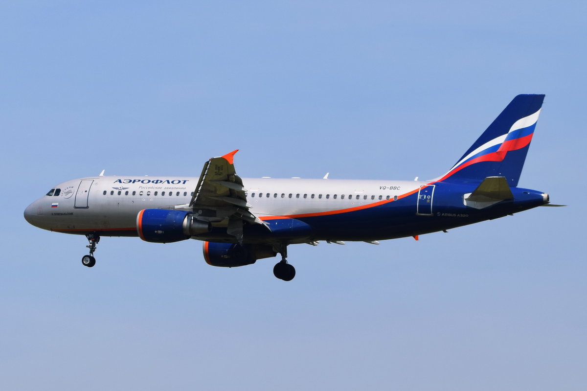 VQ-BBC Aeroflot - Russian Airlines Airbus A320-214   , MUC , 22.06.2017