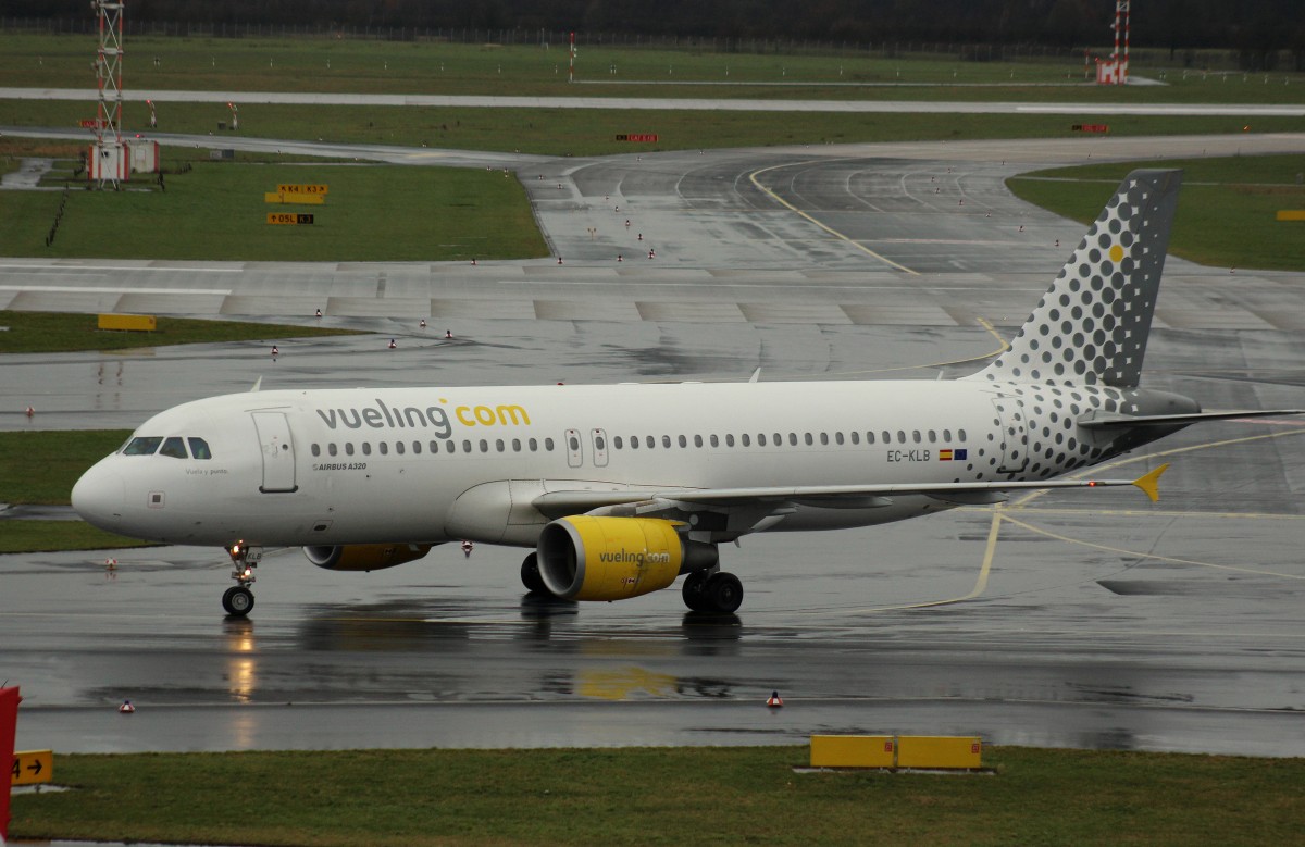 Vueling, EC-KLB,(c/n 3321),Airbus A 320-214, 20.02.2016, DUS-EDDL, Düsseldorf, Germany (Neue: vuela y punto) 