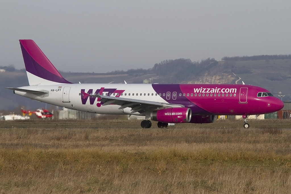 Wizz Air, HA-LPY, Airbus, A320-232, 18.01.2015, BSL, Basel, Switzerland 




