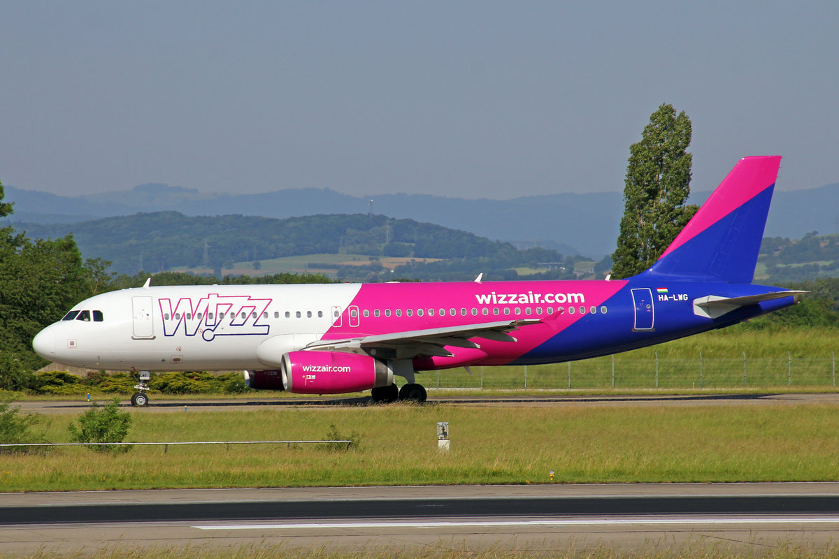 Wizz Air, HA-LWG, Airbus A320-232, 29.Mai 2017, BSL Basel, Switzerland.