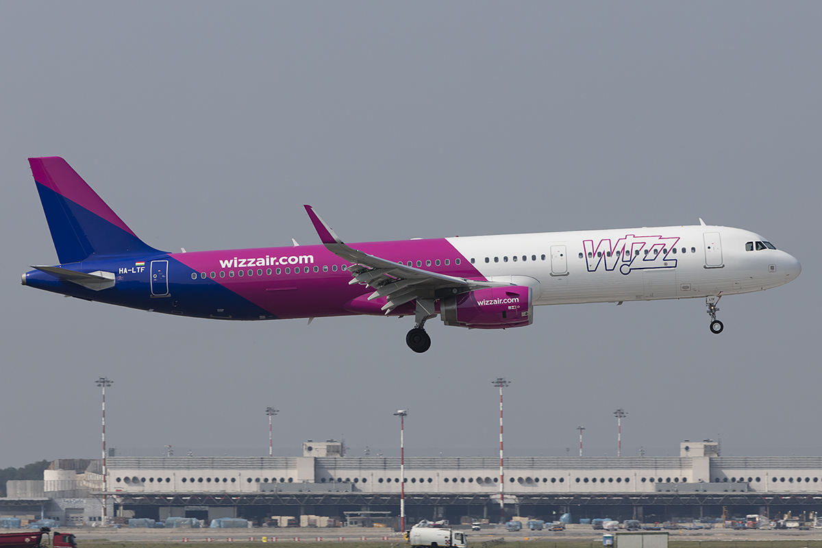 Wizz Air, OE-LQV, Airbus, A321-231, 06.09.2018, MXP, Mailand, Italy 






