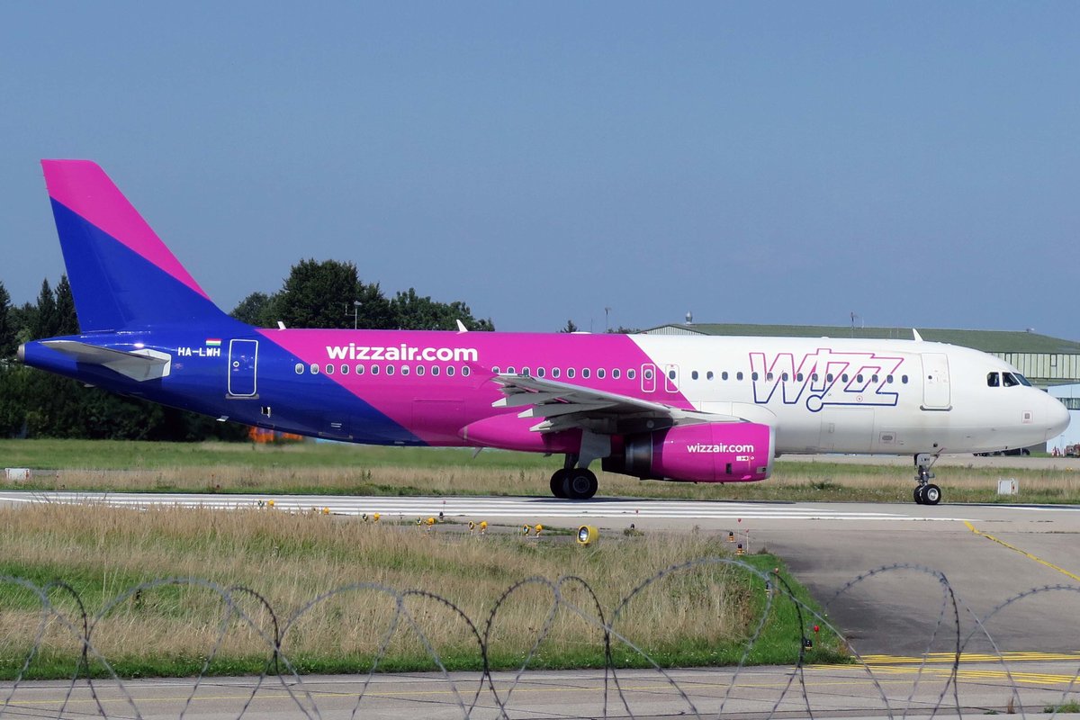 Wizz Air (W6-WZZ), HA-LWH, Airbus, A 320-232 (neue W6-Lkrg.), 29.08.2017, FMM-EDJA, Memmingen, Germany 