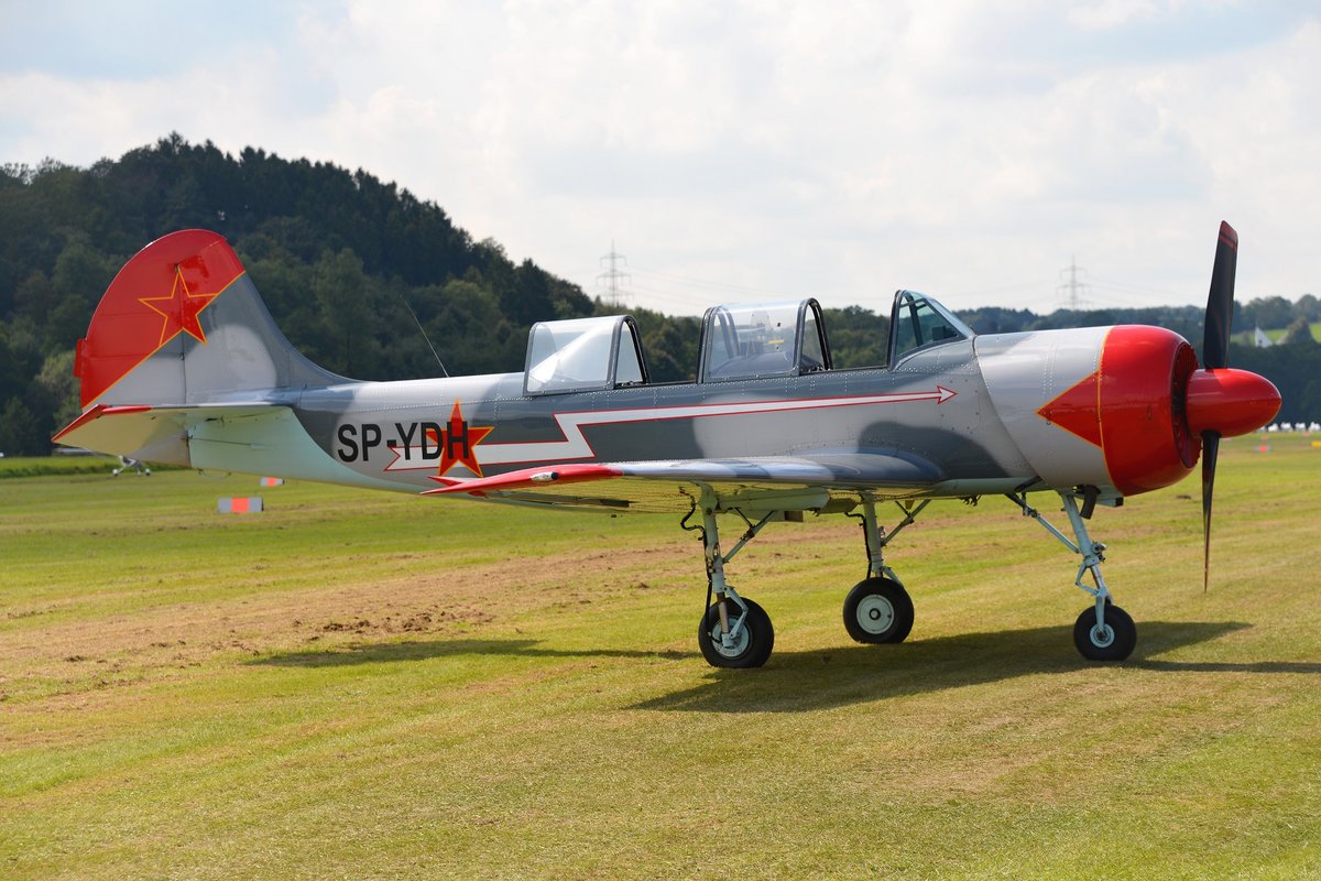 Yakovley Yak-52 - Private - 9011003 - SP-YDH - 24.08.2014 - EDKN