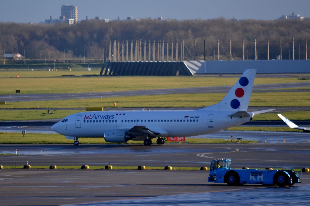 YU-ANV JAT Airways Boeing 737-3H9      30.11.2013

Amsterdam-Schiphol