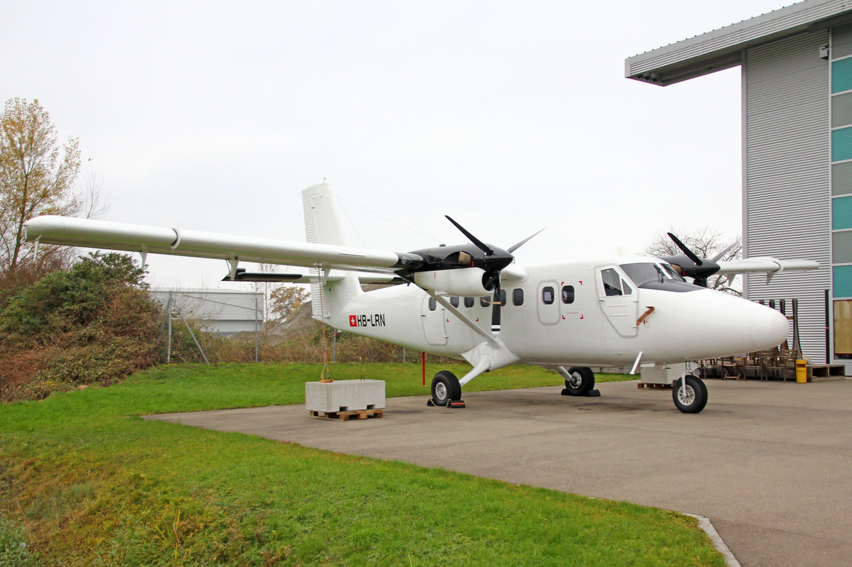 Zimex Aviation, HB-LRN, DeHavilland DHC 6-300, 14.November 2016, ACH Altenrhein, Switzerland.