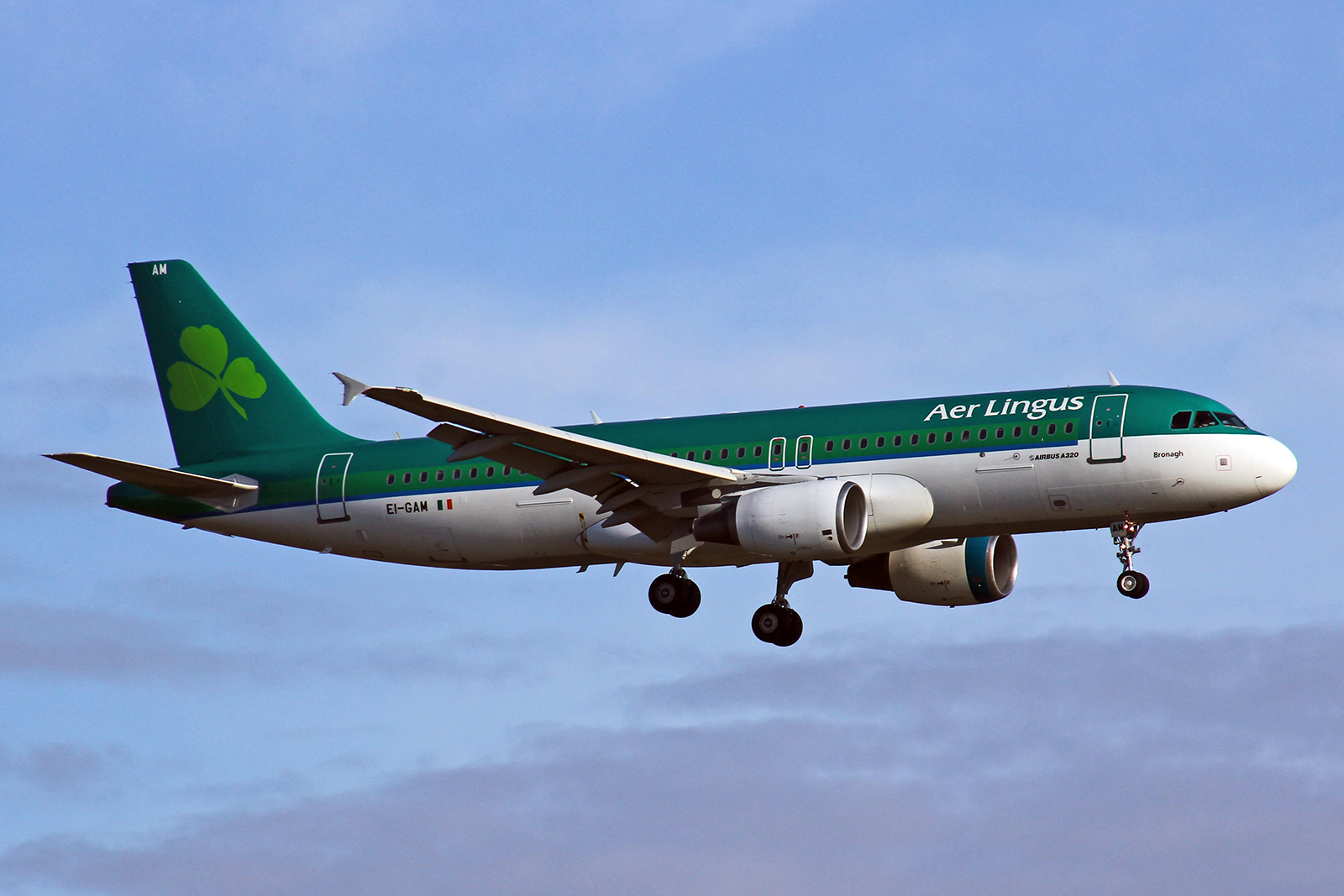Aer Lingus, EI-GAM, Airbus A320-214, msn: 3823,  St Brona , 19.Januar 2023, ZRH Zürich, Switzerland.