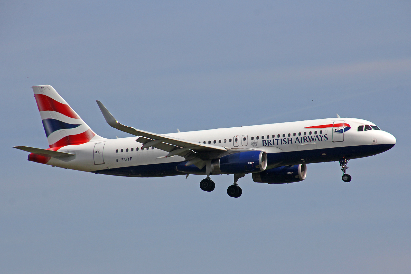 British Airways, G-EUYP, Airbus A320-232, msn: 5784, 10.April 2023, ZRH Zürich, Switzerland.