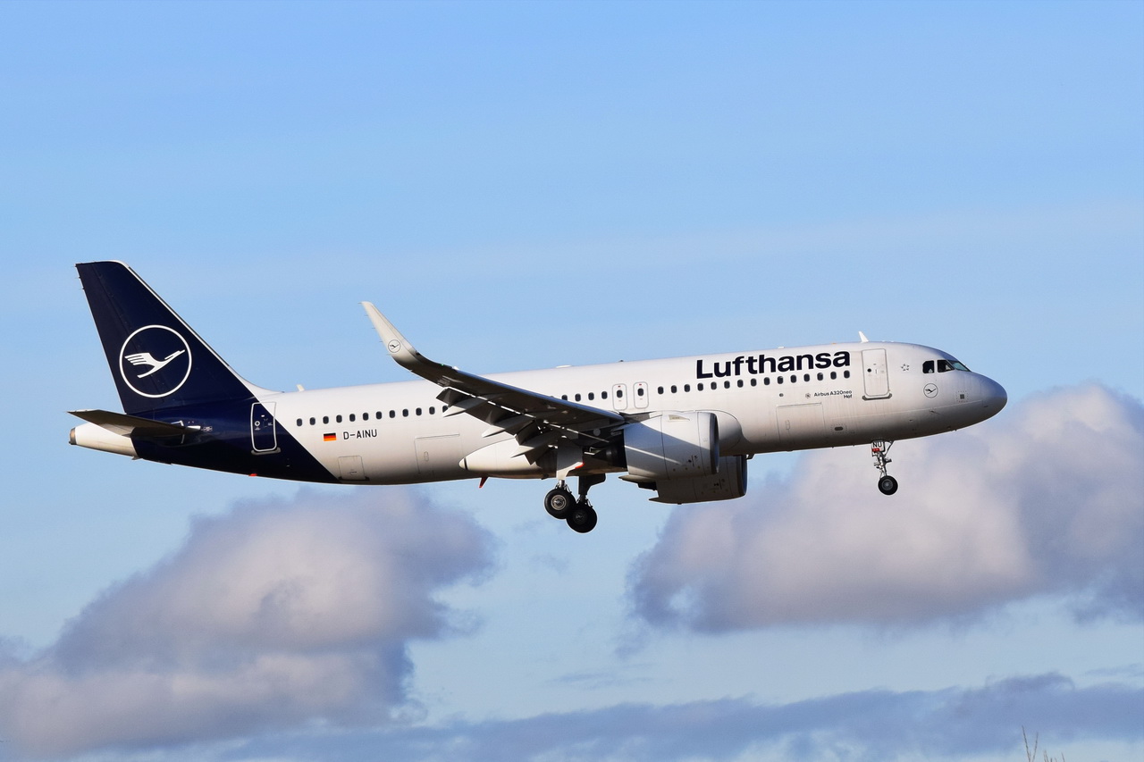 D-AINU , Lufthansa , Airbus A320-271N  Hof  ,  Berlin-Brandenburg  Willy Brandt  , BER , 10.02.2024