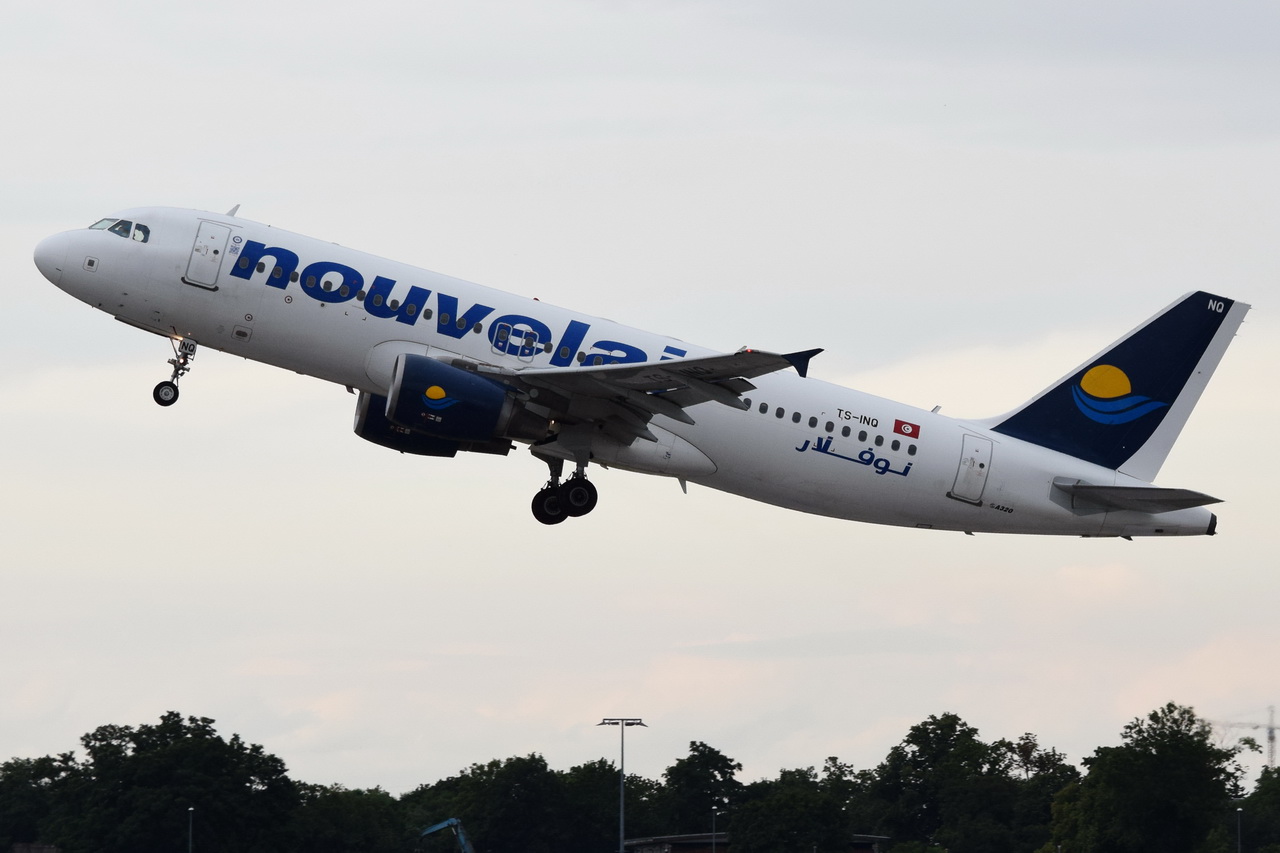 TS-INQ , Nouvelair Tunisie , Airbus A320-214 , 21.07.2023 , Berlin-Brandenburg  Willy Brandt  , BER , 