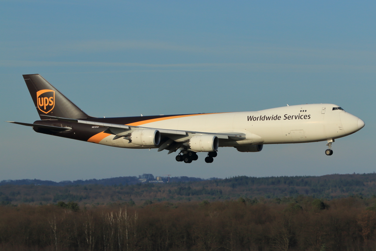 United Parcel Service (UPS), N612UP, Boeing 747-84AF, S/N: 64258. Köln-Bonn (EDDK), 03.03.2024.
