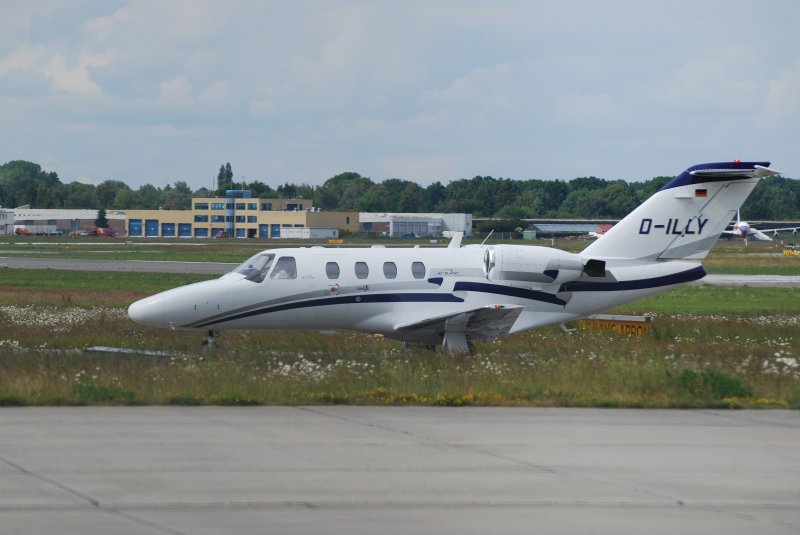 Cessna 525 Citation CJ1 D-ILLY in Hamburg Fuhlsb�ttel am 06.06.09
