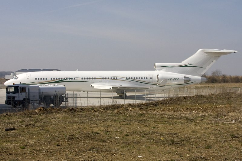 Private, VP-CZY, Boeing, B727-2P1, 18.03.2009, BSL, Basel, Switzerland 

 