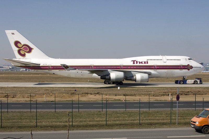 Thai Airways, HS-TGL, Boeing, B747-4D7, 21.03.2009, FRA, Frankfurt, Germany 


